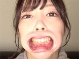 【口内フェチ】「激カワ美女の超貴重な口内・歯・のどちんこ観察＆人形舐め！！！」星野ねね